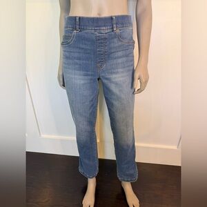SPANX shape™ EveryWear Straight Leg Jeans Vintage Indigo Denim Size Large